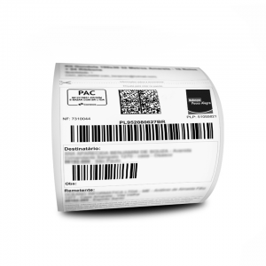 Rolo C/ 250 Etiquetas Auto Adesivas P/ Mercado Envios 100x150