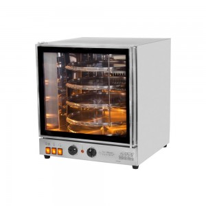 Forno Giratório Elétrico Inox 4 Assadeiras Fge 4 220v Titã