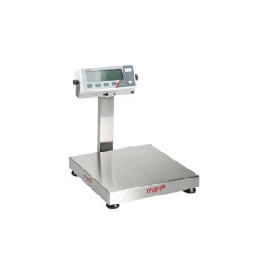 Balança Eletrônica 21kg/5g Inox 40x40cm Marte Ls20 c/coluna