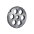 Disco Moedor De Carne 14mm Boca 8 CAF