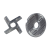 Disco Moedor De Carne 5mm E Cruzeta Inox Boca 98 Picelli
