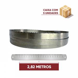 Lâmina De Serra Fita P/ Açougue Premium 2.82mt - Caixa C/ 5 unidades