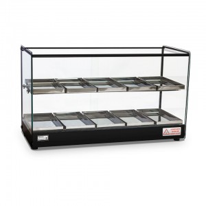 Estufa Vitrine Para Salgados 10 Bandejas Titã Evr Preto 220V