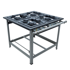Fogão 4 Bocas M14 40x40 - P6,5 Metalmaq