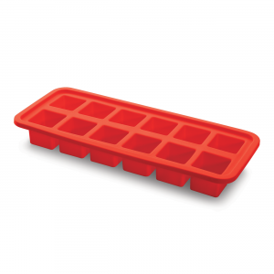 Forma de Gelo de Silicone Retangular Mundial - Hercules SLC140VM - Vermelha